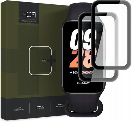 Hofi Szkło Hybrydowe Hybrid Pro+ 2 Pack Xiaomi Smart Band 8 Active Black