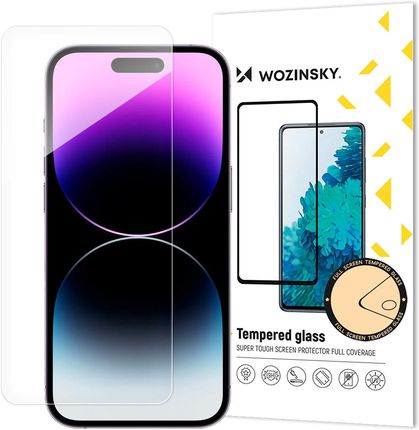 Wozinsky Szkło Hartowane Iphone 15 Plus Tempered Glass Transparent 9145576280393