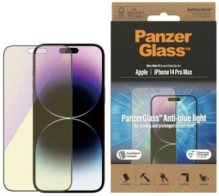 Panzerglass Ultra Wide Fit Iphone 14 Pro Max 6 7" Screen Protection Antibacterial Easy Aligner Inclu