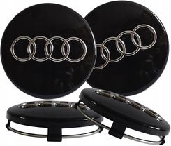Zdjęcie Czarne Dekielki Emblematy Audi 68mm 8D0601170 4Szt - Poręba