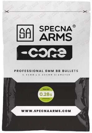 Specna Arms Kulki Asg 6 Mm Core Bio 0,28G 1000 Szt. Spe 16 021022