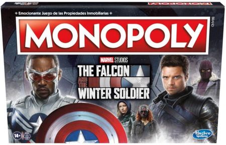 Hasbro Monopoly Falcon and Winter Soldier Wersja hiszpańska F5851