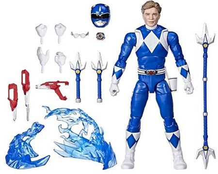 Hasbro Power Rangers x Street Fighter Lightning Collection - Statuetta Morphed Ken Soaring Falcon Ranger, 15 cm