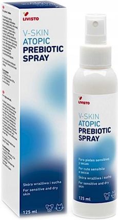 V-Skin Atopic Prebiotic Spray Dla Psa I Kota Do Skóry 125Ml
