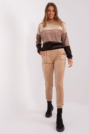 Spodnie Komplet Model WN-KMPL-8214.31 Beige - Rue Paris