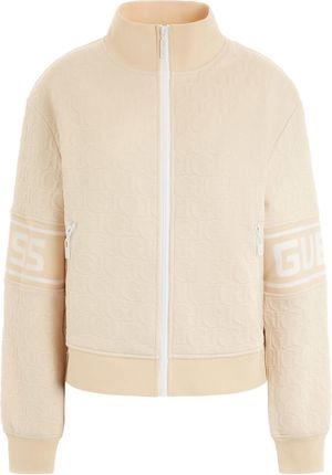 Damska Bluza Guess Darla Full Zip Sweatshirt V3Yq11Kbsl0-F1Fb – Beżowy