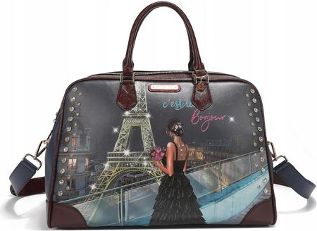 Torba podróżna damska bagaż weekendówka duża pojemna elegancka Nicole Lee