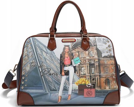Torba podróżna damska bagaż weekendówka duża pojemna elegancka Nicole Lee