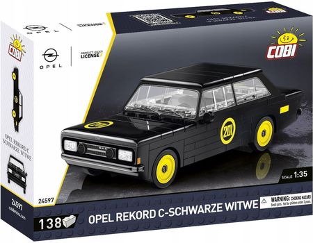 Cobi Klocki 24597 Opel Rekord C-Schwarze Witwe Skala 1:35 138El.