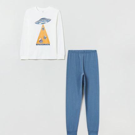 Piżama (longsleeve + spodnie) dziecięca OVS 1825672 170 cm Grey (8056781644522)