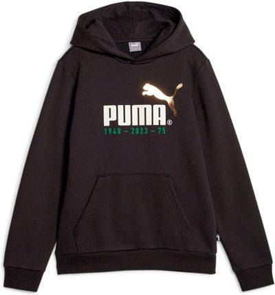 Bluza z kapturem chłopięca Puma NO.1 LOGO CELEBRATION FL czarna 67682601