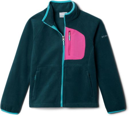 Dziecięcy polar Columbia Fast Trek™ III Fleece Full Zip Jacket night wave/pink ice