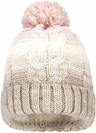 BROEL BARBIE czapka na zimę kotek pompon ecru rozmiar: 48-50