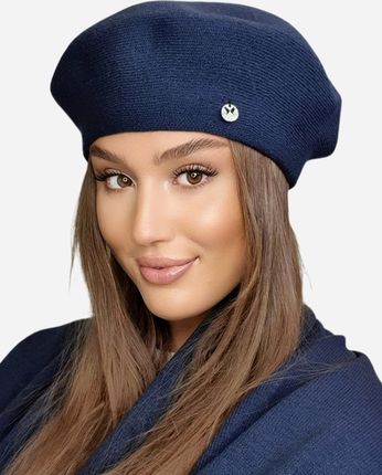 Beret Kamea K.22.036.12 One Size Ciemnoniebieski (5903246758740)