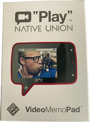 Kamera Notatnik Magnes Na Lodówke Native Union Play Nagraj Wiadomość Video (846654001266)