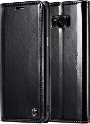 Caseme Etui Skórzane Do Samsung Galaxy S8 Portfel Futerał Obudowa Z Klapką