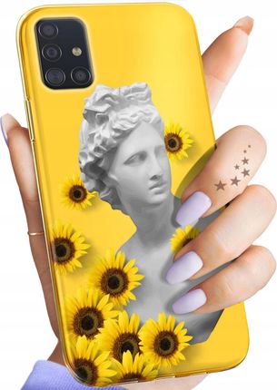 Hello Case Etui Do Samsung Galaxy A51 Żółte Słoneczne