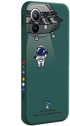 Nemo Etui Samsung Galaxy A54 5G Astronauta Nasa Ciemnozielone