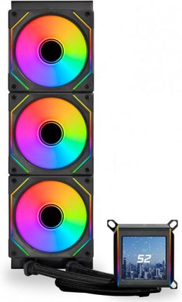 LIAN LI Galahad II LCD 360 簡易水冷 ブラック Lian Li GALAHAD II LCD 360 Black ARGB - ProLine