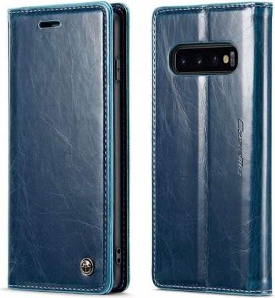 Caseme Etui Skórzane Do Samsung Galaxy S10+ Plus Portfel Obudowa Z Klapką
