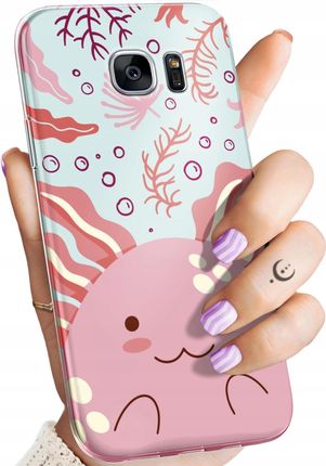 Hello Case Etui Do Samsung Galaxy S7 Edge Axolotl Case