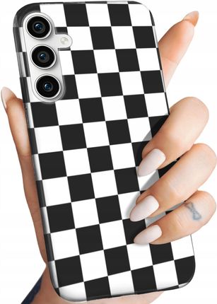 Hello Case Etui Matowe Do Samsung Galaxy S23 Fe Biały Czarny Czarno Biały Case