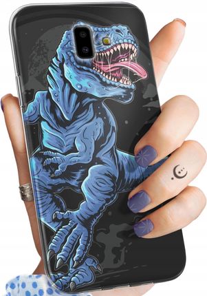 Hello Case Etui Do Samsung Galaxy J6 Plus Dinozaury