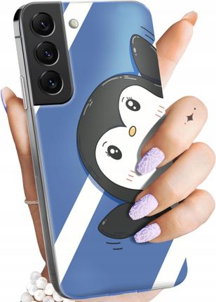 Hello Case Etui Do Samsung Galaxy S22 Plus Pingwinek