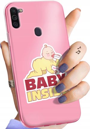 Hello Case Etui Do Samsung Galaxy M11 Ciążowe Pregnant