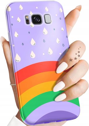 Hello Case Etui Do Samsung Galaxy S8 Plus Tęcza Rainbow Obudowa Pokrowiec Case