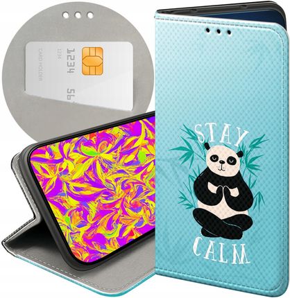 Hello Case Etui Z Klapką Do Samsung Galaxy A10 Panda