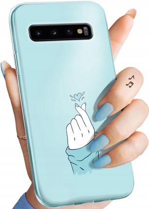 Hello Case Etui Do Samsung Galaxy S10 Niebieskie