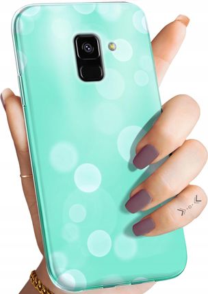 Hello Case Etui Do Samsung Galaxy A5/A8 2018 Miętowe Mięta Mint Obudowa Case