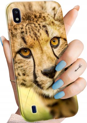 Hello Case Etui Do Samsung Galaxy A10 Gepard Cętki Panterka Obudowa Pokrowiec