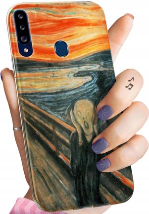 Hello Case Etui Do Samsung Galaxy A20S Edvard Munch