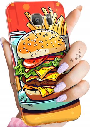 Hello Case Etui Do Samsung Galaxy S7 Hamburger Burgery