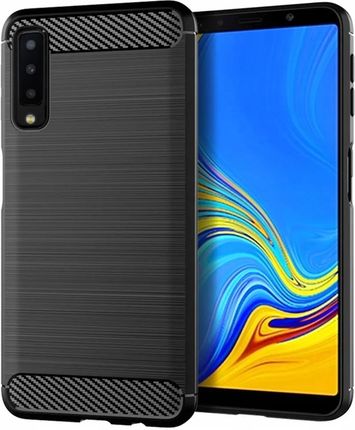 Vegacom Futerał Carbon Do Samsung Galaxy A7 2018 ( A750 ) Czarny