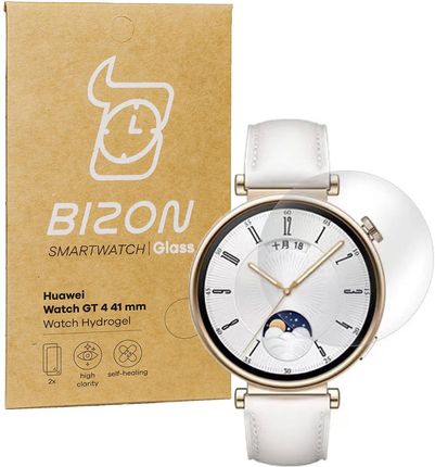 Bizon Folia Hydrożelowa Na Ekran Glass Watch Hydrogel Do Huawei Watch Gt 4 41 Mm, 2 Sztuki