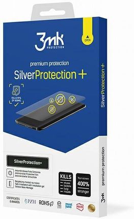 3Mk Silver Protect+ Iphone 15 Pro 6.1" Antymikrobowa Folia Montowana Na Mok