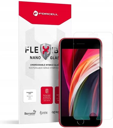 Forcell Flexible Nano Glass - Szkło Hybrydowe Do Iphone 7/8/Se 2020/21