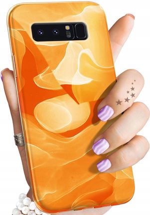 Hello Case Etui Do Samsung Galaxy Note 8 Pomarańczowe Pomarańcze Orange Obudowa