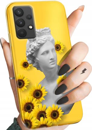 Hello Case Etui Do Samsung Galaxy A32 4G Żółte Yellow