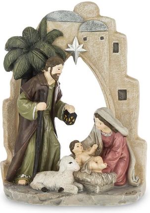 Art Pol Figurka Do Stajenki Józef Maryja I Jezus H:18 Cm 118744