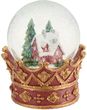 Villa Italia Szklana Kula Świąteczna Z Pozytywką Wysokość 14 Cm Holy Time