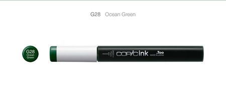 Tusz Copic Ink G28 Ocean Green Do Napełniania Copic Marker