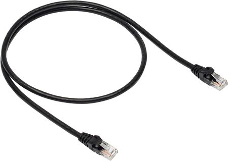 Kabel Ethernet LAN Internetowy RJ45-RJ45 Cat-6 1Gbit/s 250MHz 1.5m Czarny