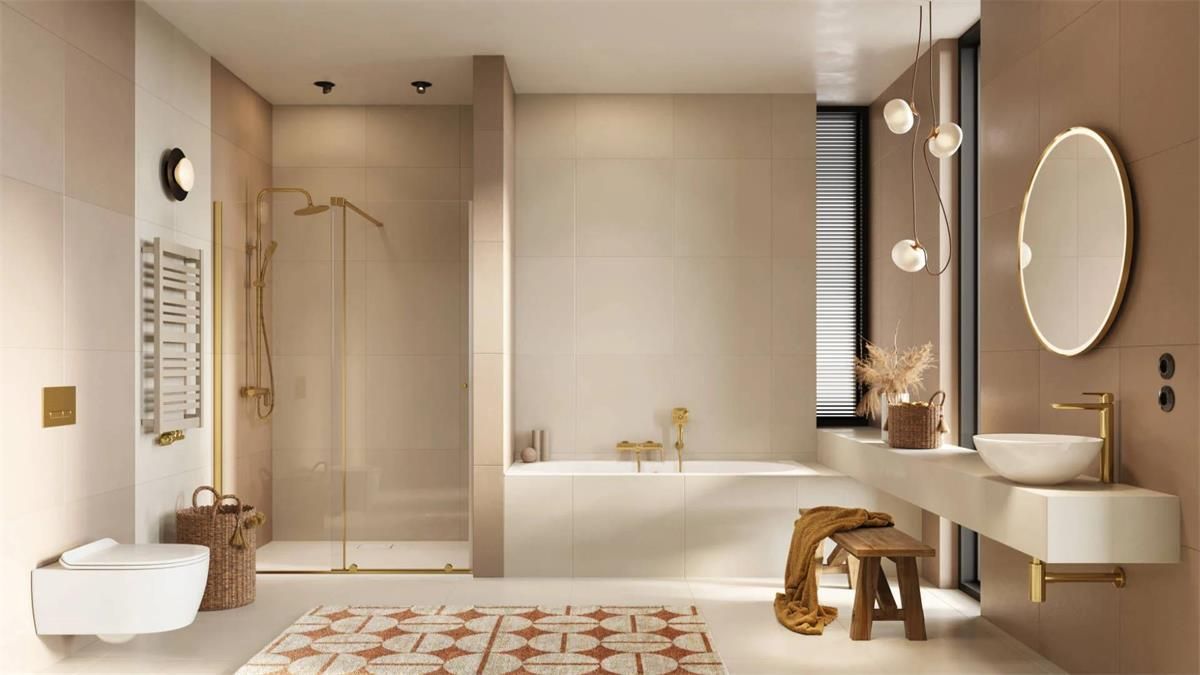 Zestaw prysznicowy Excellent Rain Clever 2.0 AREX4181GB