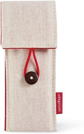 Etui piórnik senseBag, 3 miejsca, naturalne