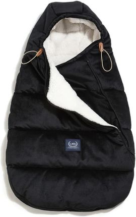 La Millou Śpiwór Aspen Winterproof Stroller Bag Baby Black Velvet Collection