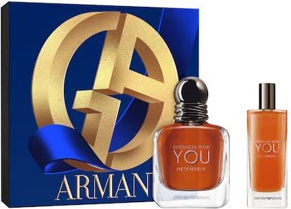 ARMANI - Stronger With You Intensely - Zestaw prezentowy dla mężczyzn z wodą perfumowaną